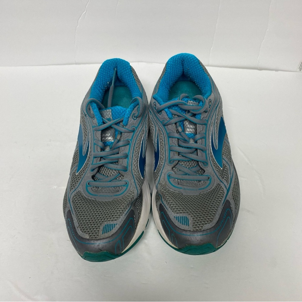 Brooks Dyad 9 Walking Shoes Sneakers Women’s Athletic Grey/Blue Size 10